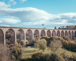 Pontcysyllte Aqueduct Llangollen Wales United Kingdom