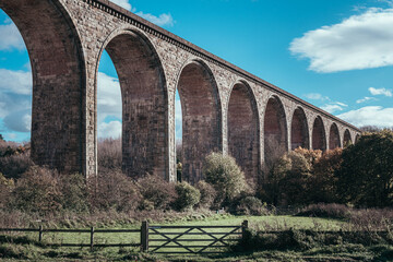 Fototapeta premium Pontcysyllte Aqueduct Llangollen Wales United Kingdom