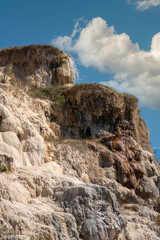 Bagni Vignoni - S. Quirico d'Orcia - Siena - Toscana - Italia. Terme romane - Parco dei Mulini