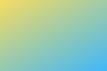 Abstract Gradient Background with Smooth Transition from yellow and sky blue gradient background