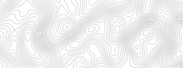 Obraz premium Transparent PNG Topographic line map. Modern design with White background with topographic wavy pattern design. 