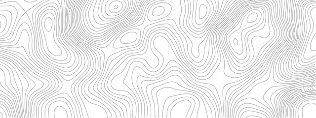 Fototapeta premium Transparent PNG Topographic line map. Modern design with White background with topographic wavy pattern design. 