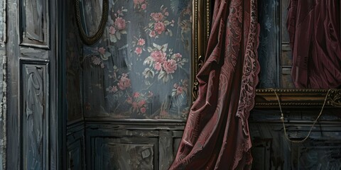 Detail of a dressing room