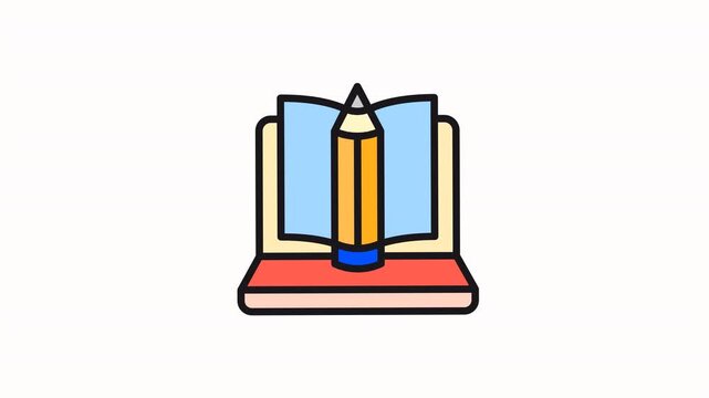 Motion Icon Online Education