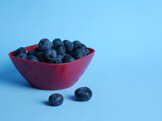 blueberries in a bowl
