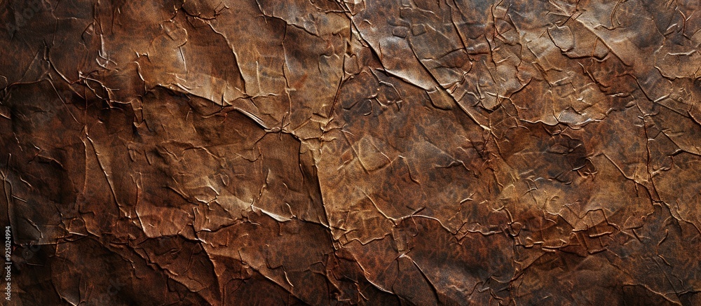 Wall mural grunge textured paper in dark brown providing a backdrop for your design with copy space image.