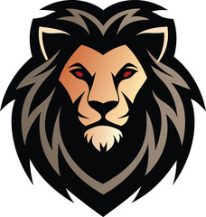 head of lion Lion Head Logo Vector