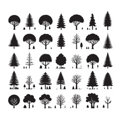 Tree Silhouette vector illustration