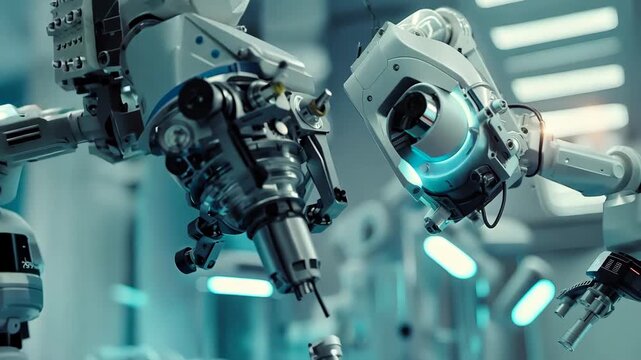 Surgical Robot Footage 4K