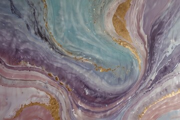 Pastel Ethereal Swirl Abstract Background