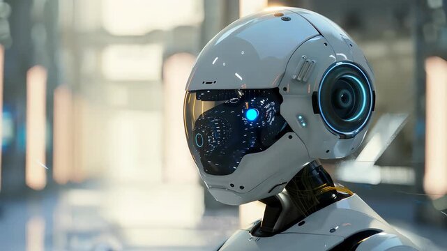 Educational Robot Footage 4K