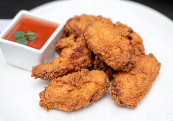 Fried chicken wings