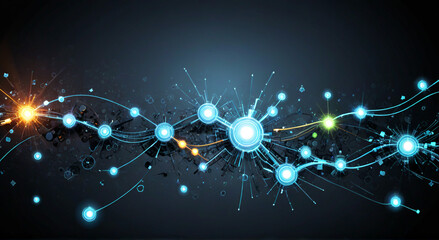 Obraz premium abstract background with stars