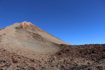 Top of Teide, volcano in Tenerife