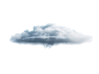 UFO, UAP inform a cloud, Unidentified Flying Object , Unidentified Aerial Phenomena, Strange objects may come from outer space or contain unexpected technology
