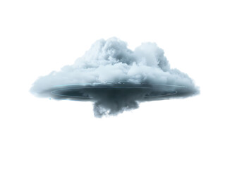 UFO, UAP inform a cloud, Unidentified Flying Object , Unidentified Aerial Phenomena, Strange objects may come from outer space or contain unexpected technology