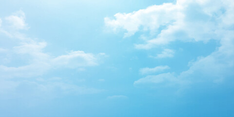 sunny sky blue light watercolor background. Aquarelle painting brush effect card paper textured canvas cloudy smoke space for text, entertaining card, template. aquamarine color graphics illustration