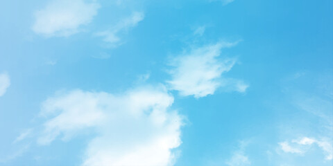 sunny sky blue light watercolor background. Aquarelle painting brush effect card paper textured canvas cloudy smoke space for text, entertaining card, template. aquamarine color graphics illustration