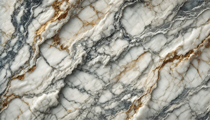 Fototapeta premium Elegant Marble Texture with Gold and Grey Veins in Natural Patterns