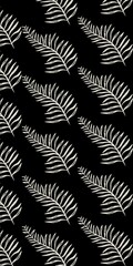 Phone Wallpaper Leaves pattern