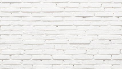 Abstract white brick wall texture for pattern background. White brick wall may used as background. Modern white brick wall texture for background. Brick wall as background, banner design