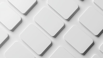 A white background with a grid of white boxes