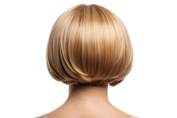 Fototapeta premium Short bob hairstyles and haircuts from the back png