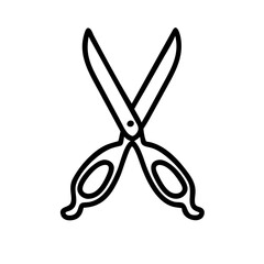 Scissors Icon for Creativity and Crafting Topics