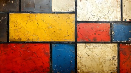Abstract colorful artwork.