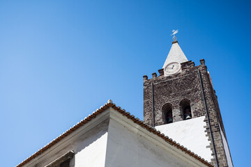 Fototapeta premium Cathedral of Funchal belltower