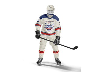 Hockey Uniform Mockup - Powered by Adobe