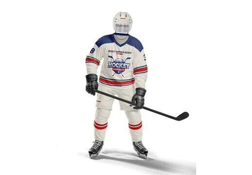 Hockey Uniform Mockup