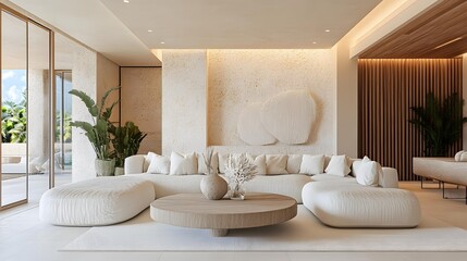 Modern Minimalist Living Room Interior Design