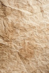 Vintage Wrinkled Brown Paper Texture Background for Design Projects, Scrapbooking, and Artistic Creations