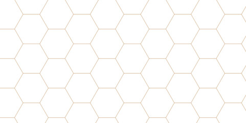 Abstract square digital grid pattern background with hexagons. modern hexagon polygonal technology vector. seamless bright white abstract honeycomb science digital texture background.