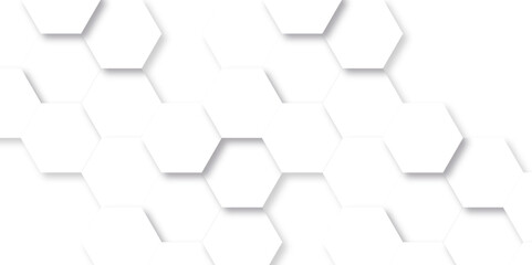Background with hexagons. Abstract background with lines. white texture background. hexagon abstract background. Surface polygon pattern with glowing hexagon paper texture and futuristic business