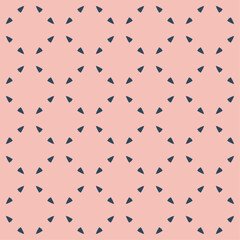 Modern geometric pattern in pastel pink and blue shades