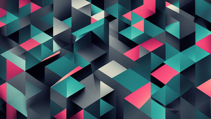 abstract background with triangles