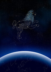 宙を駆ける獅子座