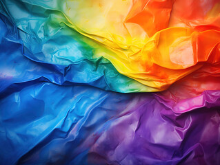 Abstract colorful brush watercolor stroke background