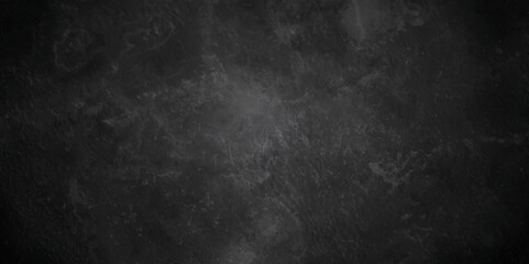 	
Abstract dark black and stone grungy wall backdrop texture background. Blank black concrete texture surface background. dark texture chalk board and black board background.