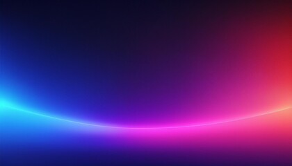 Fototapeta premium Blurred color gradient purple pink blue grainy color gradient background dark abstract backdrop banner poster card wallpaper website header design 1