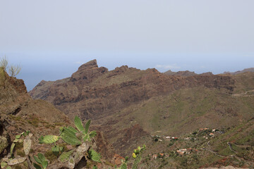 Masca Valley on the island of Tenerife (Spain)