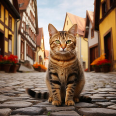 Obraz premium European Shorthair Cat
