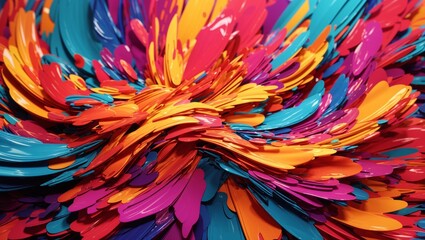 Obraz premium Color Explosion