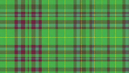 Bold Plaid Pattern Background with Space for Text. Generative AI