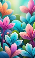 Obraz premium flowers in the garden