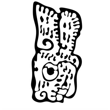 Liebre glifo azteca
