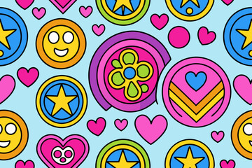 seamless easter pattern