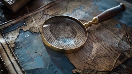 The vintage map investigation